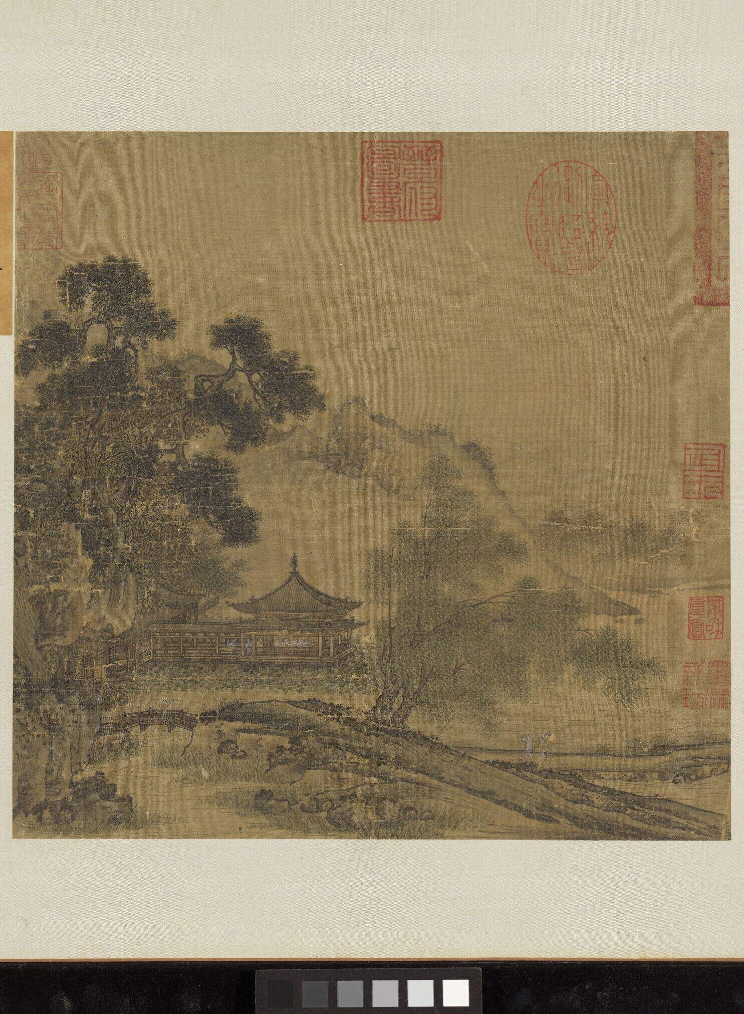 荷亭销夏图缩略图