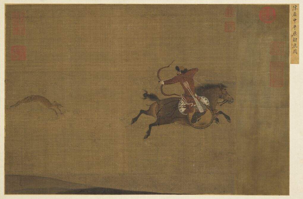 平原射鹿图缩略图