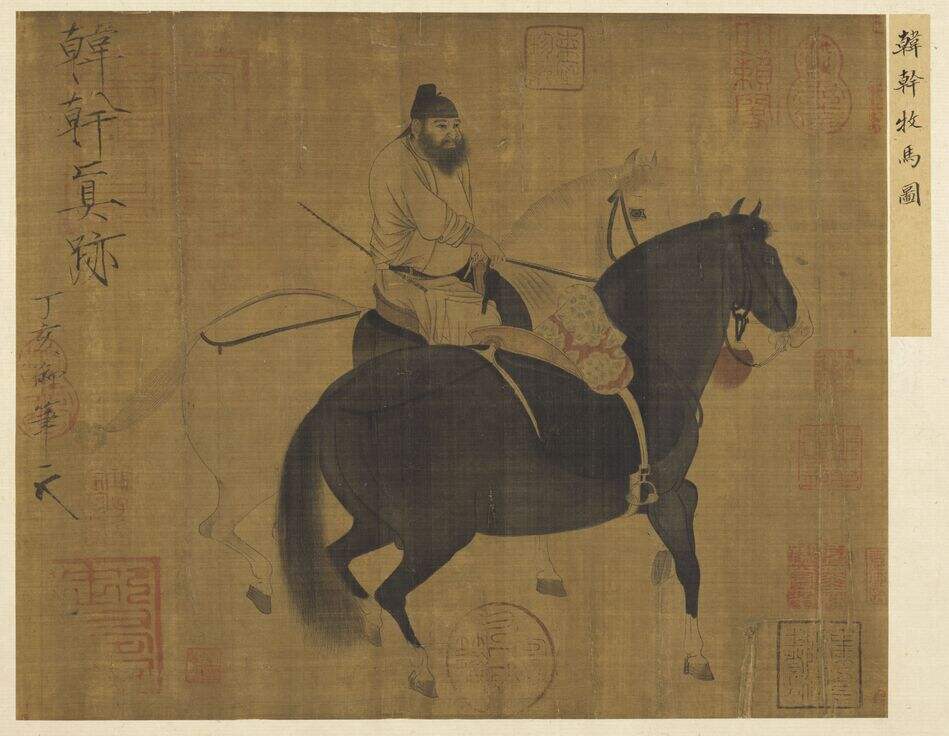 牧马图缩略图