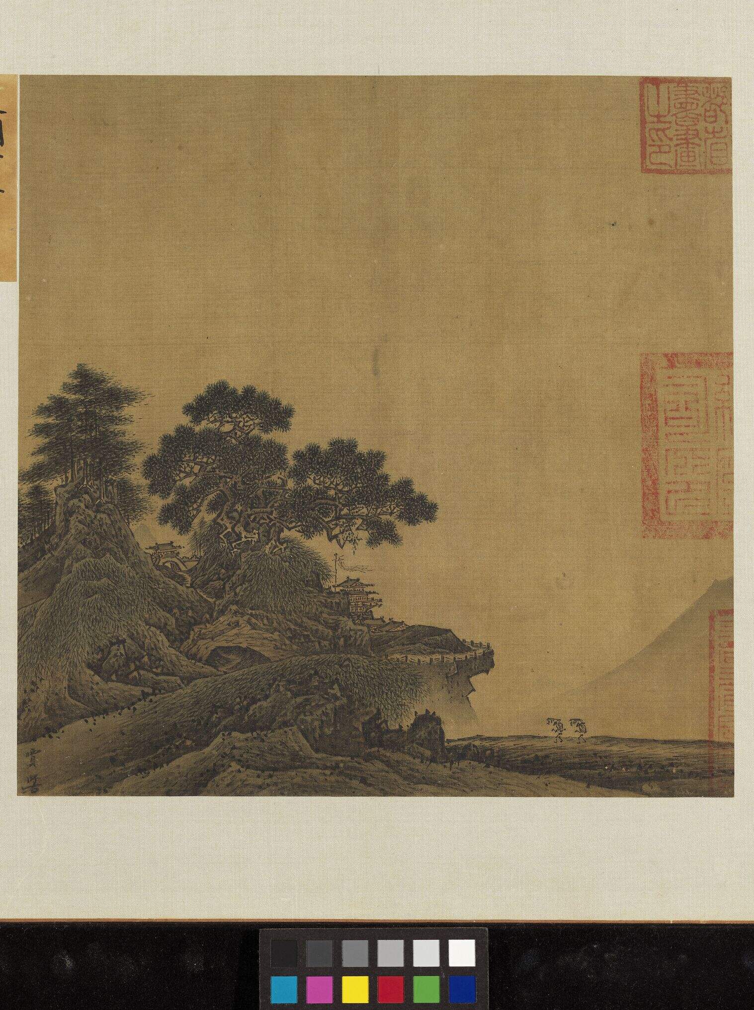 岩关古寺图缩略图