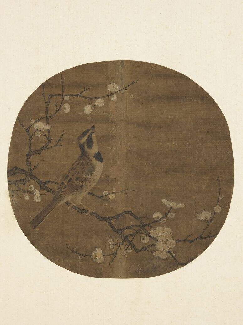 梅花幽鸟图缩略图