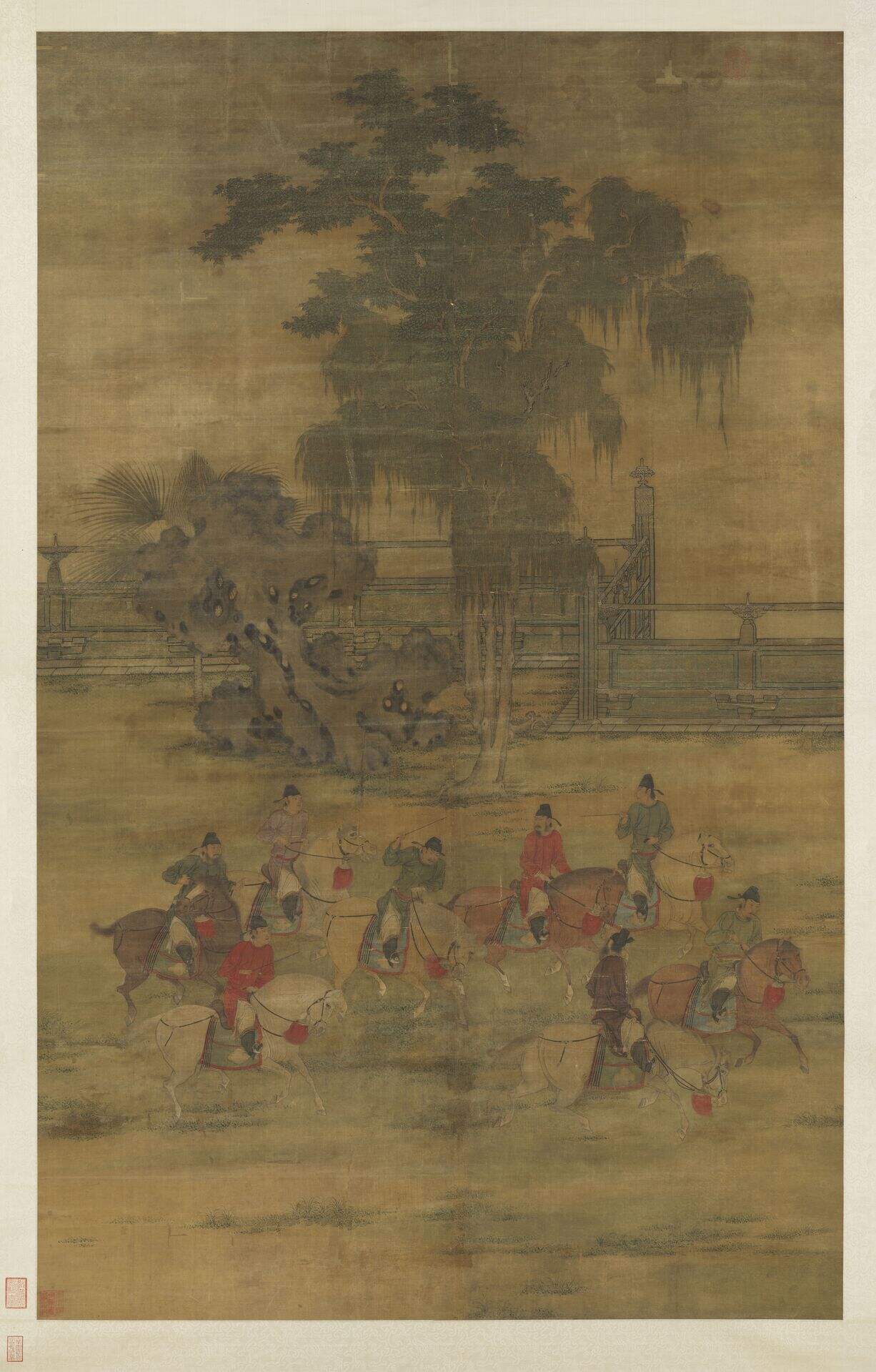 八达春游图缩略图