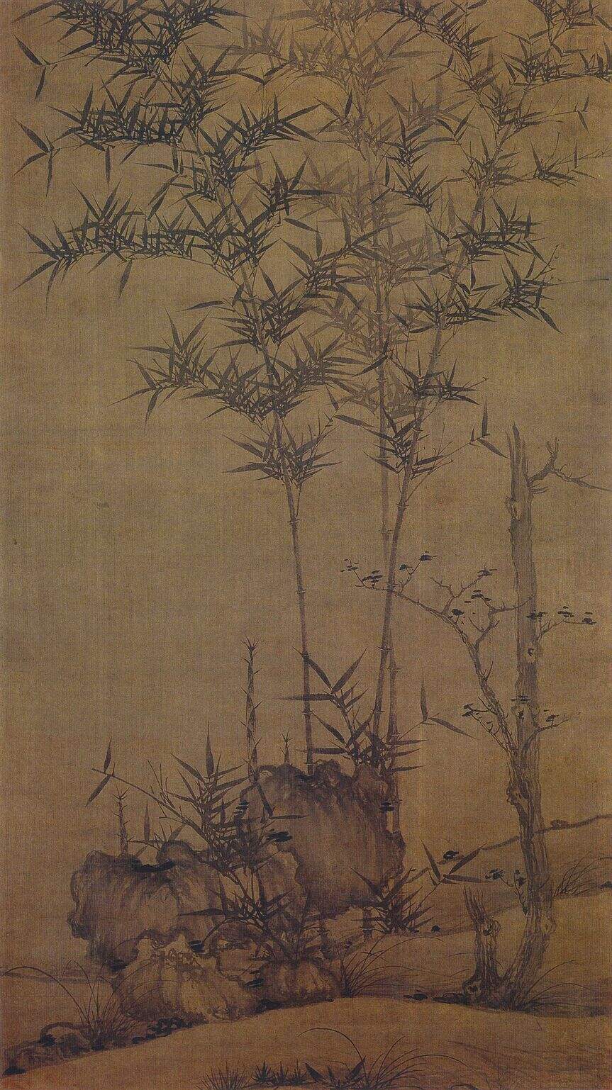竹石图缩略图