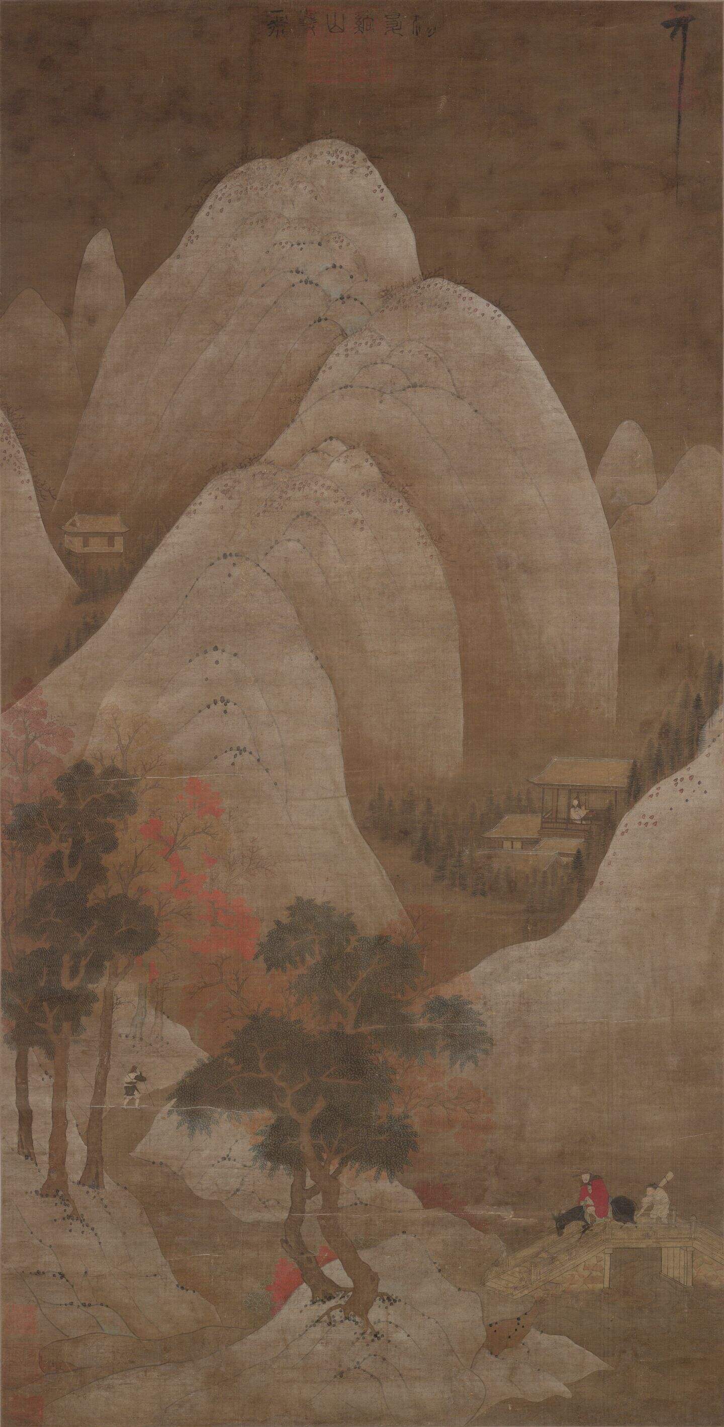 溪山雪霁图缩略图