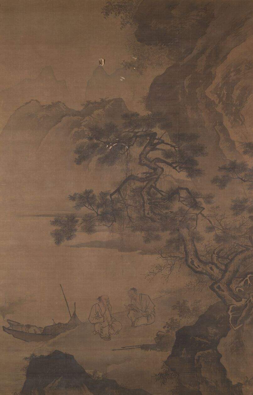 松下问渔图缩略图