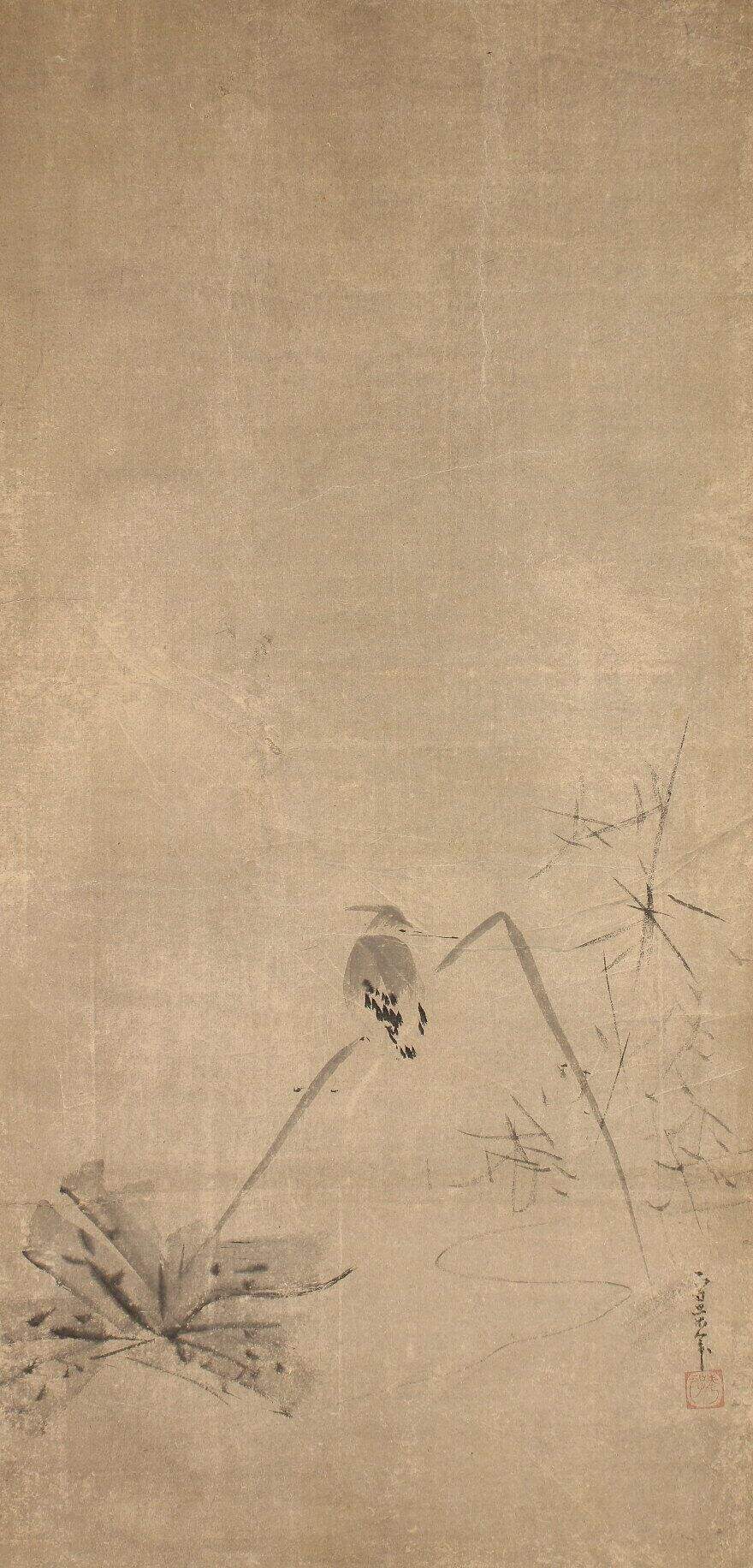 江户翡翠鹡鸰图缩略图
