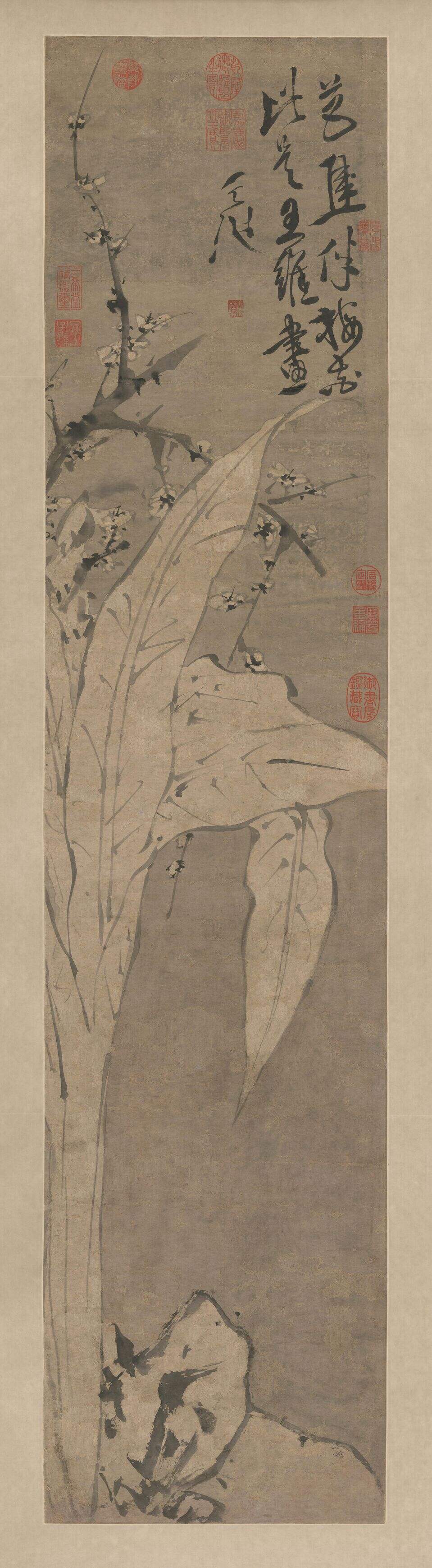 梅花蕉叶图缩略图