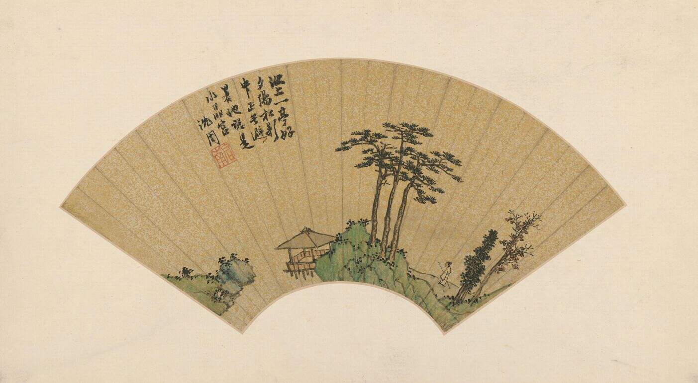 江亭避暑图缩略图