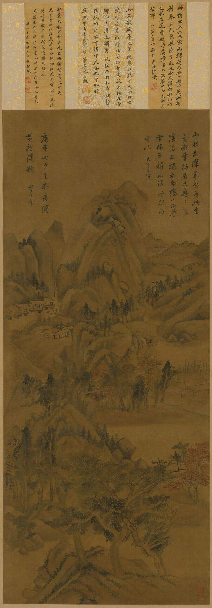 山水轴缩略图