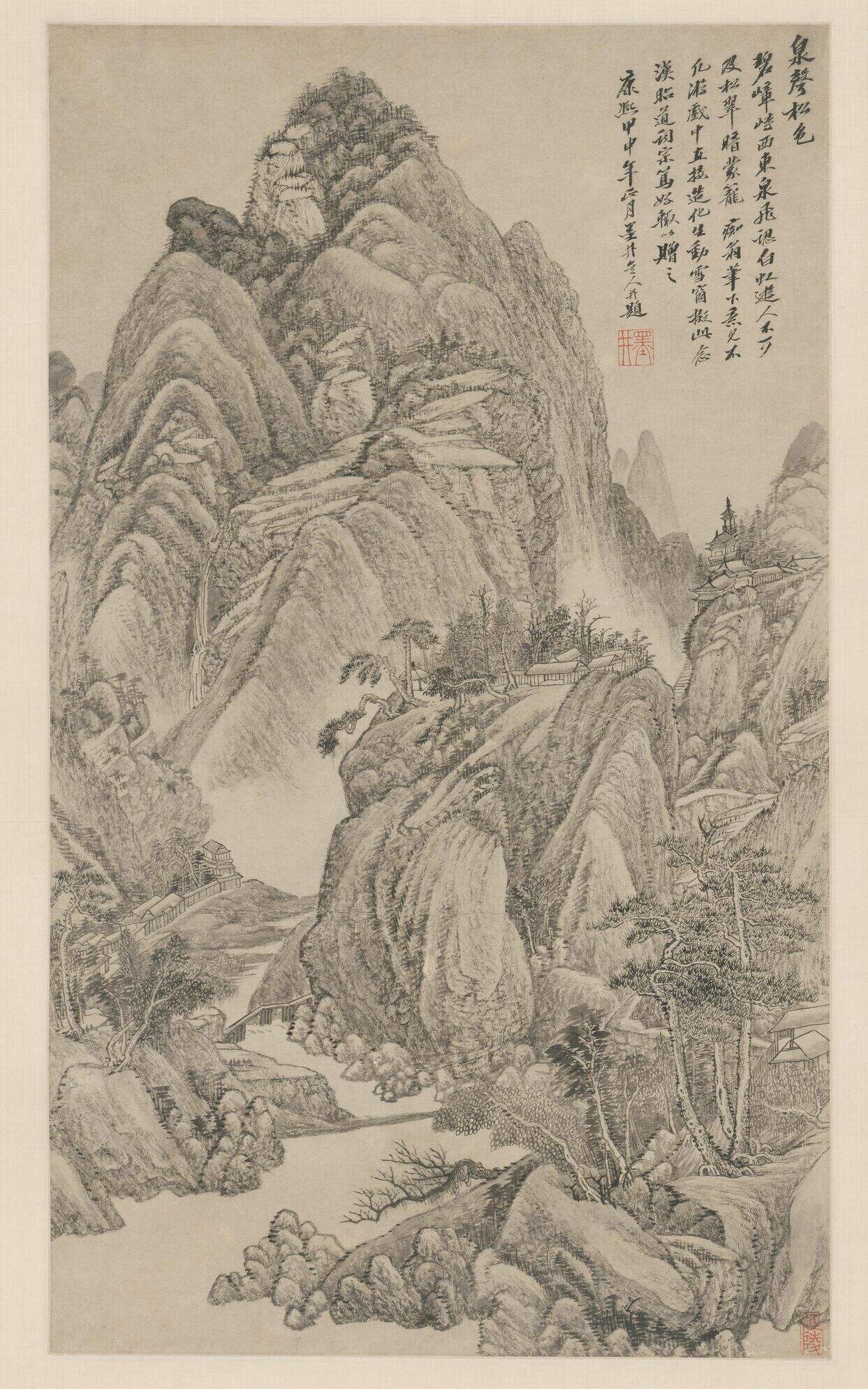 泉声松色图缩略图
