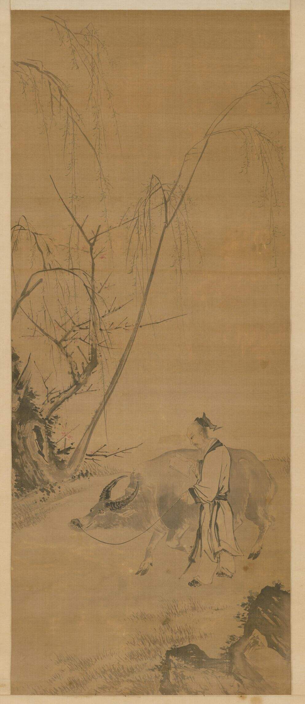 牧牛读书图缩略图