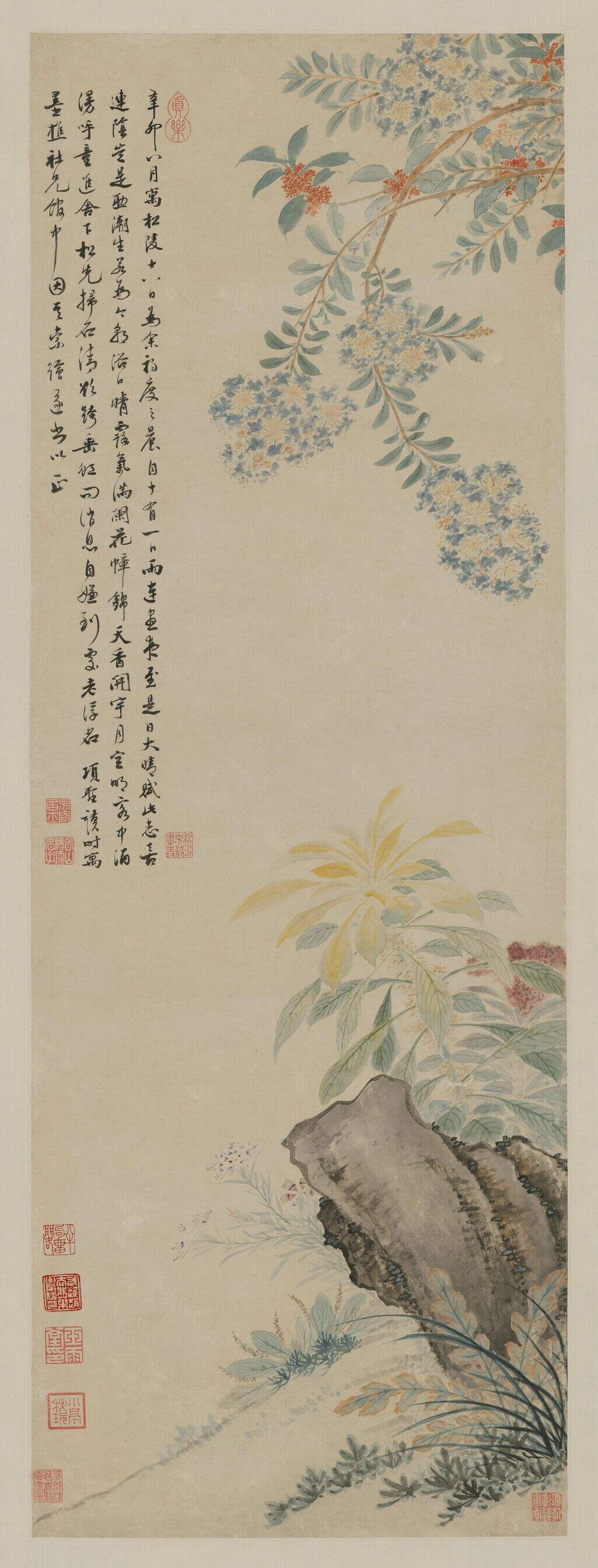 花卉轴缩略图