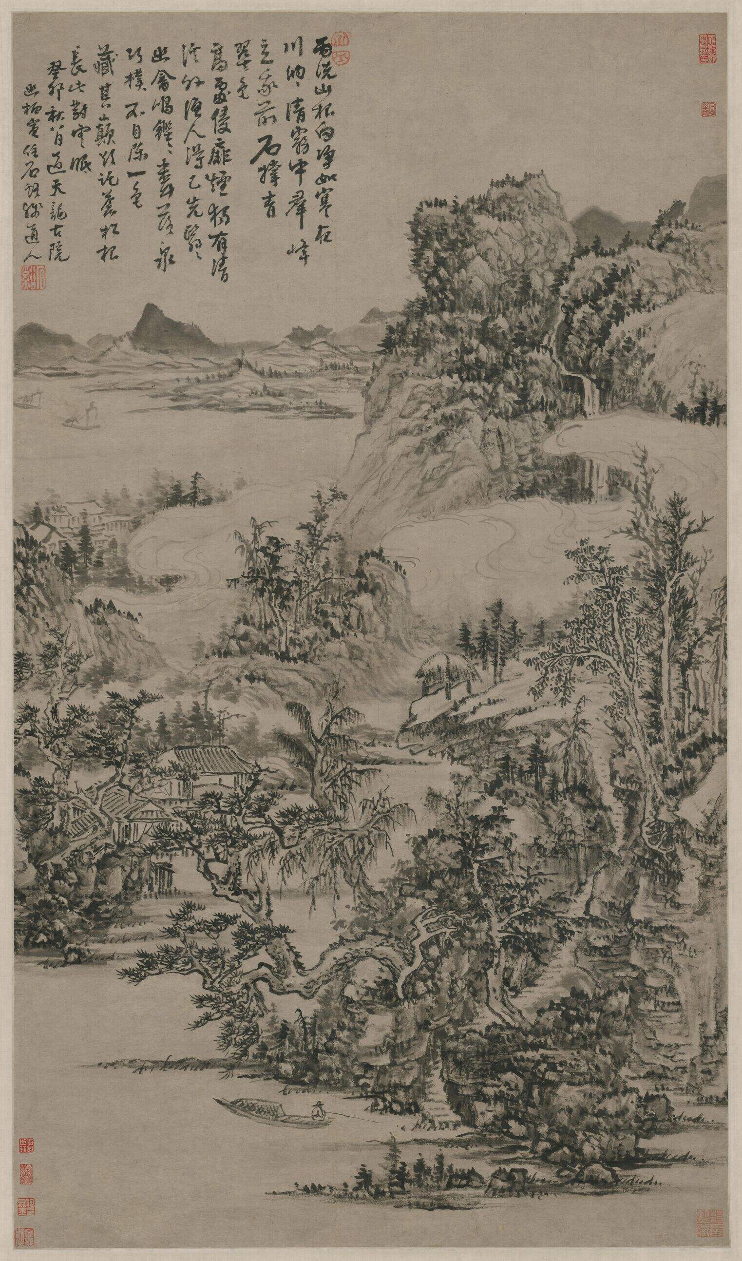 雨洗山根图缩略图