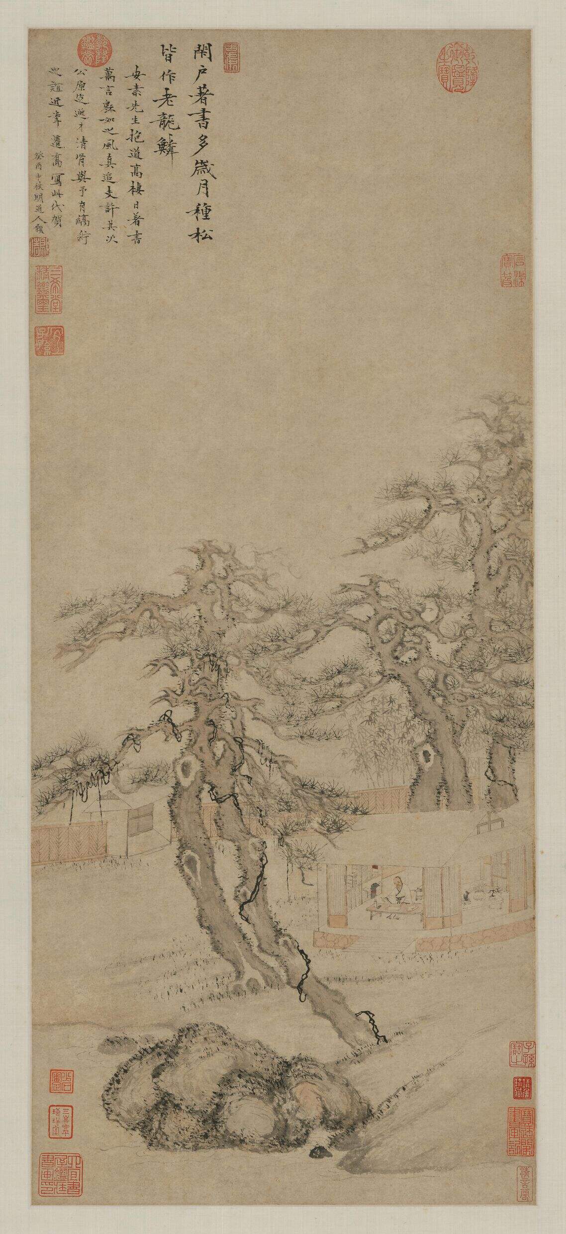 闭户著书图缩略图