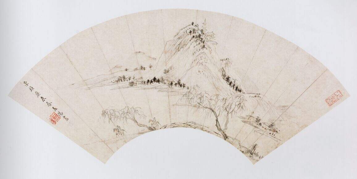 柳桥山寺图缩略图