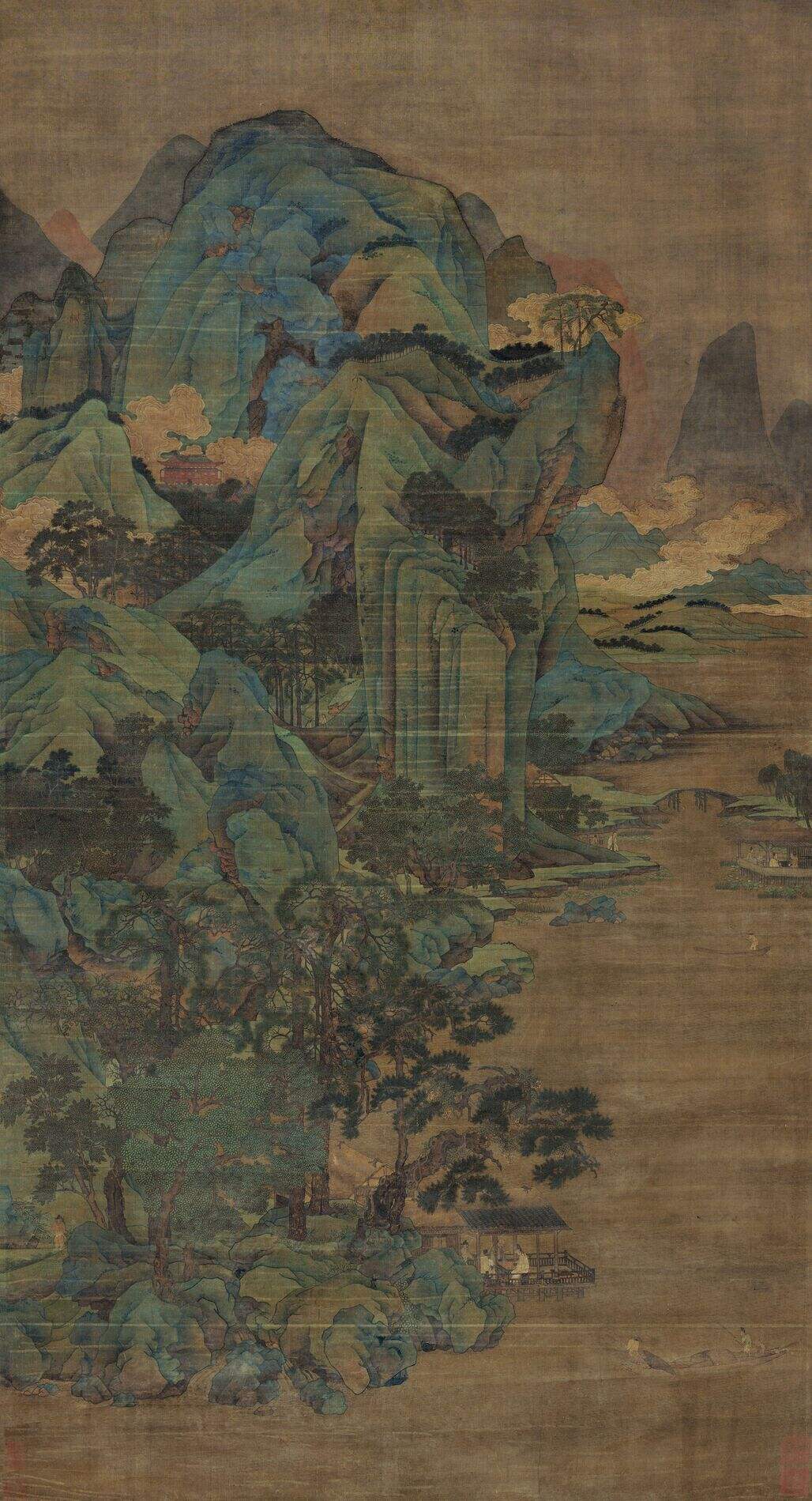 水阁会棋图缩略图