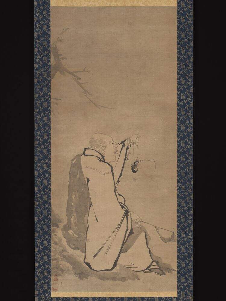 虾子和尚图缩略图
