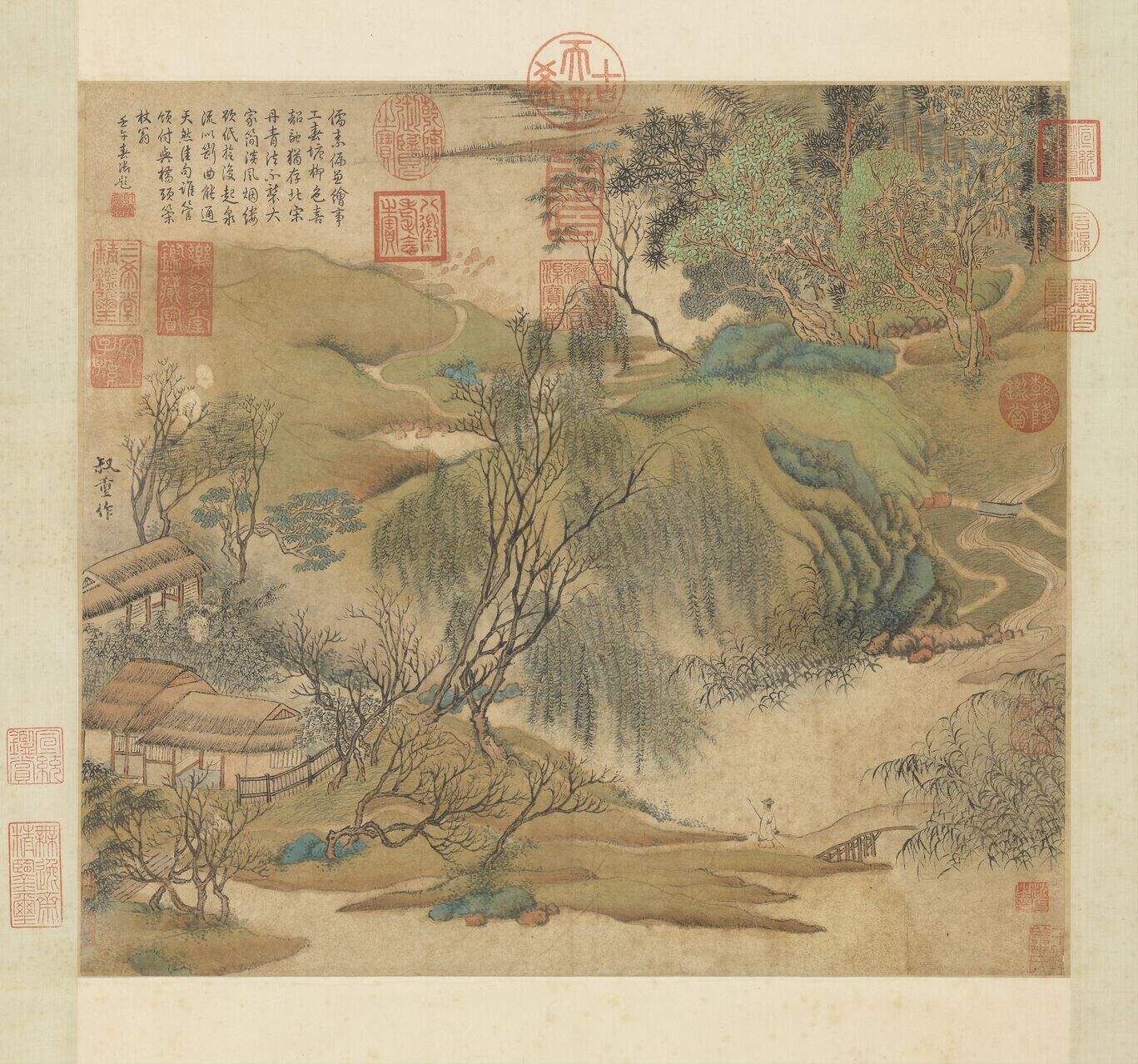 春塘柳色图缩略图
