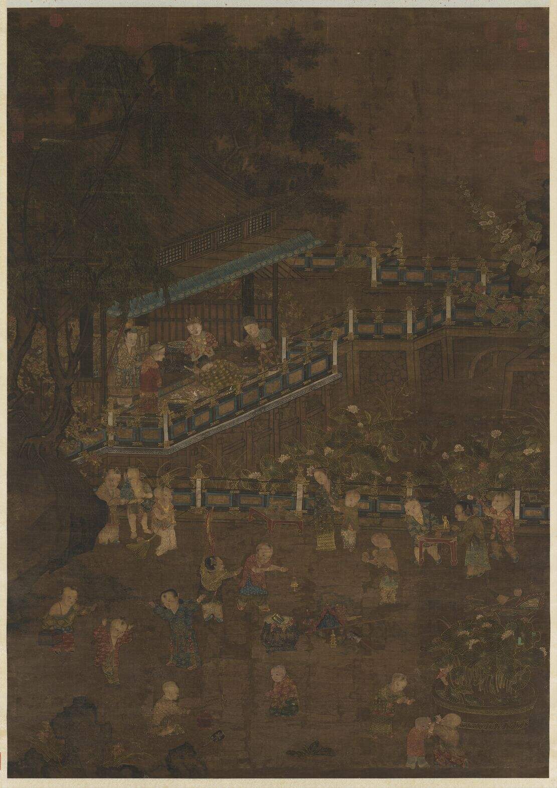重午戏婴图缩略图