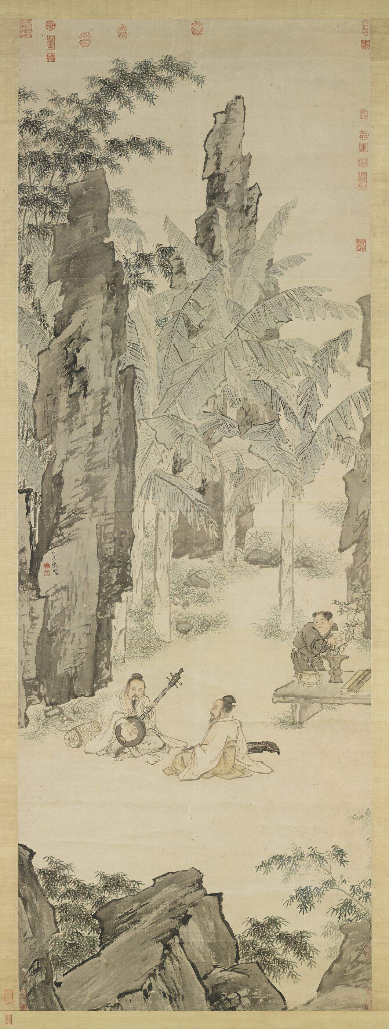 蕉阴结夏图缩略图