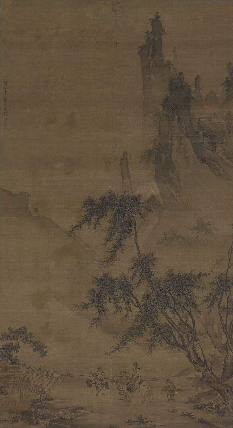柳荫问道图缩略图