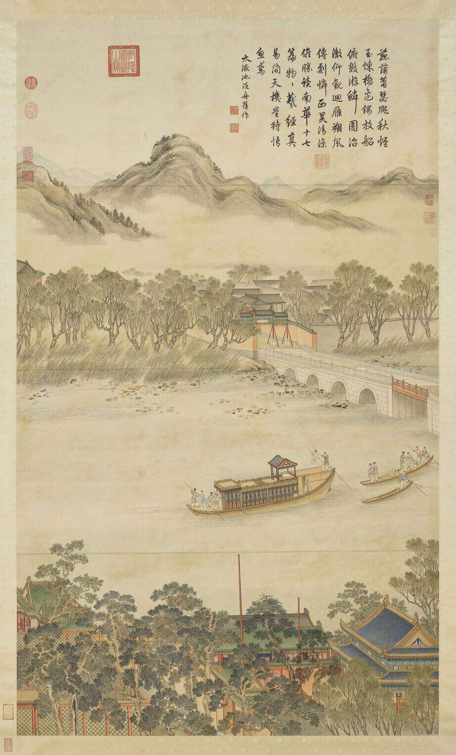 十二月禁御图之南吕金行图缩略图
