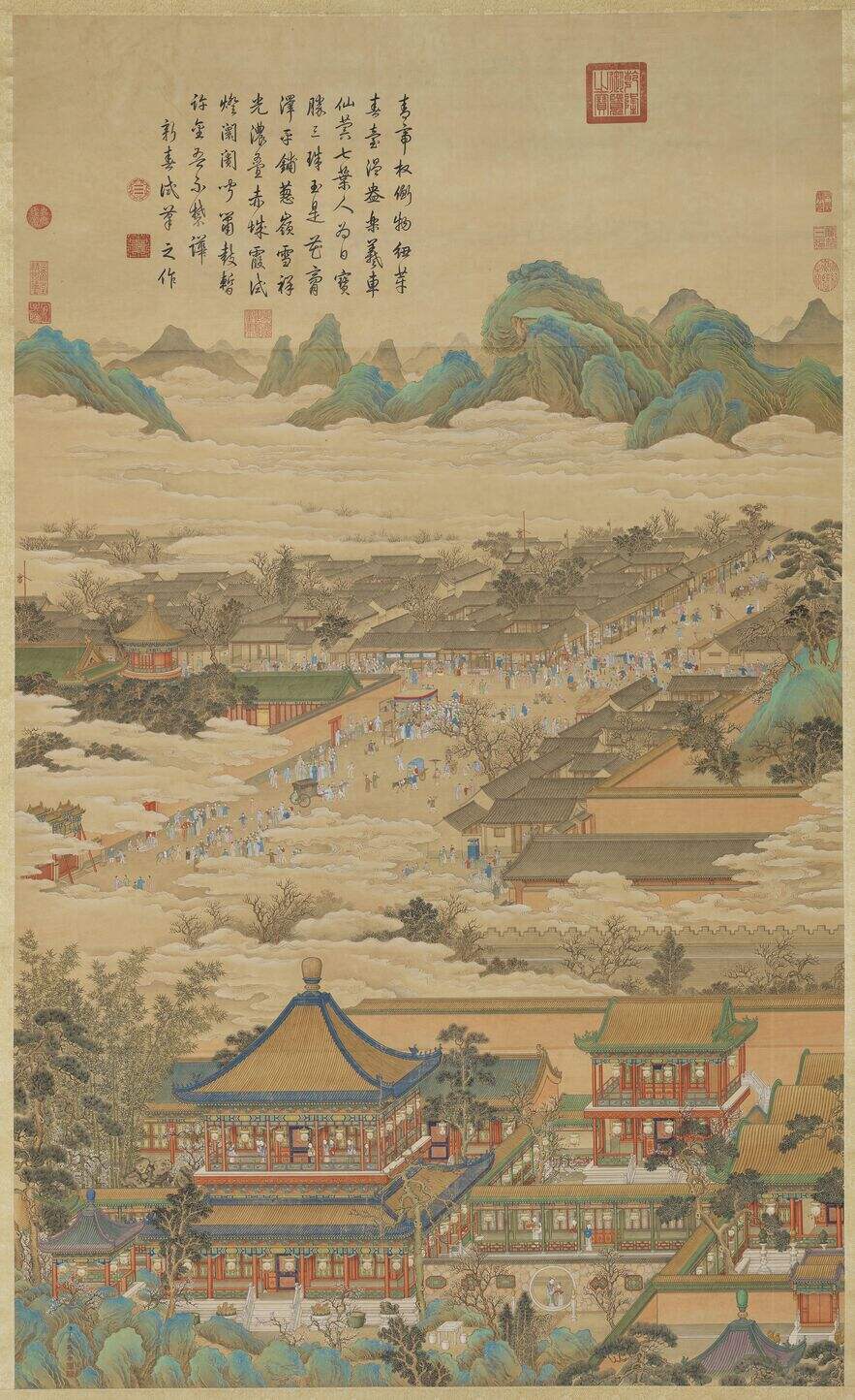 十二月禁御图之太簇始和图缩略图