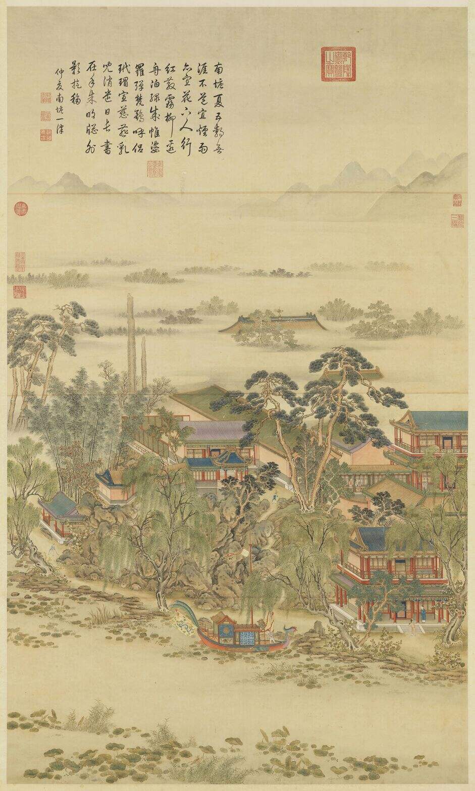 十二月禁御图之蕤宾日永图缩略图