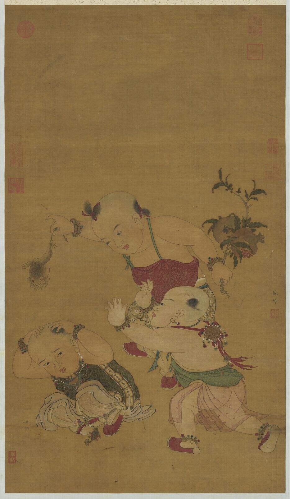 端阳戏婴图缩略图