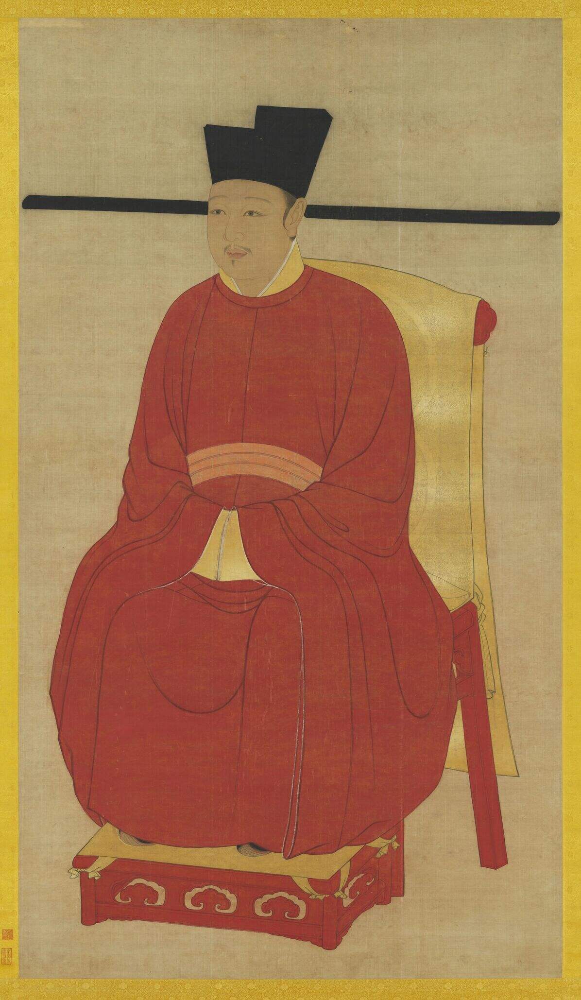 宋徽宗坐像缩略图