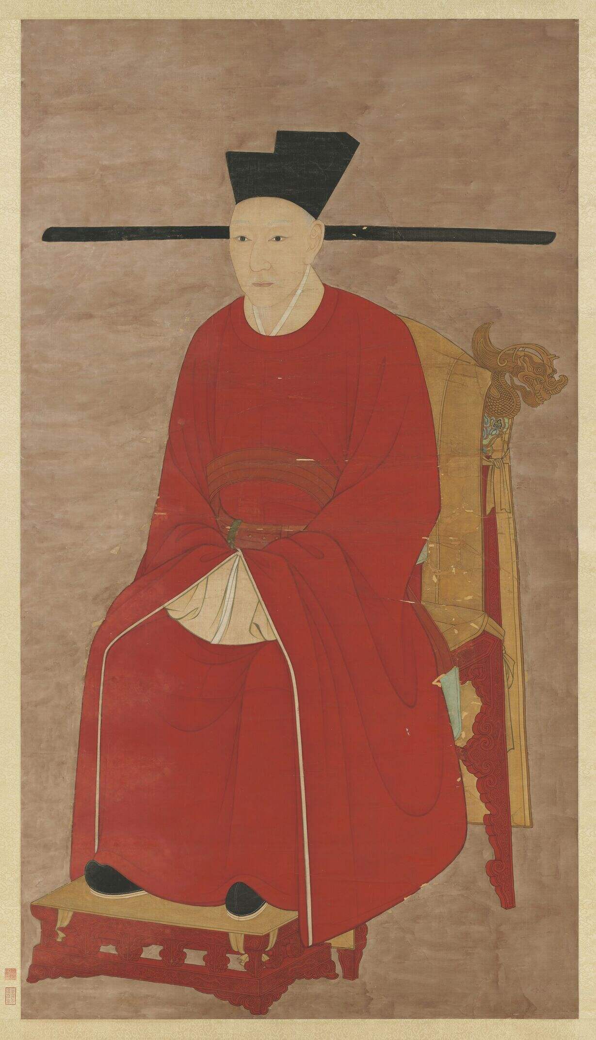 宋高宗坐像缩略图
