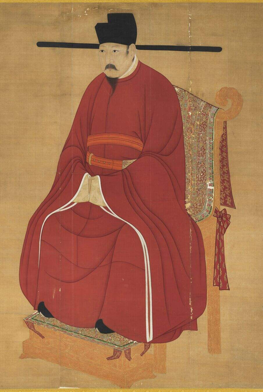 宋仁宗坐像轴缩略图