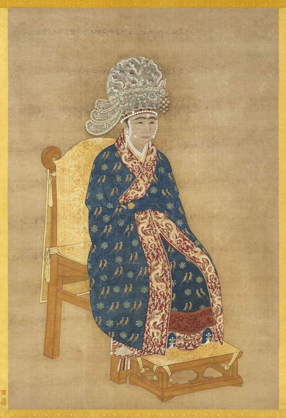 宋英宗后坐像缩略图