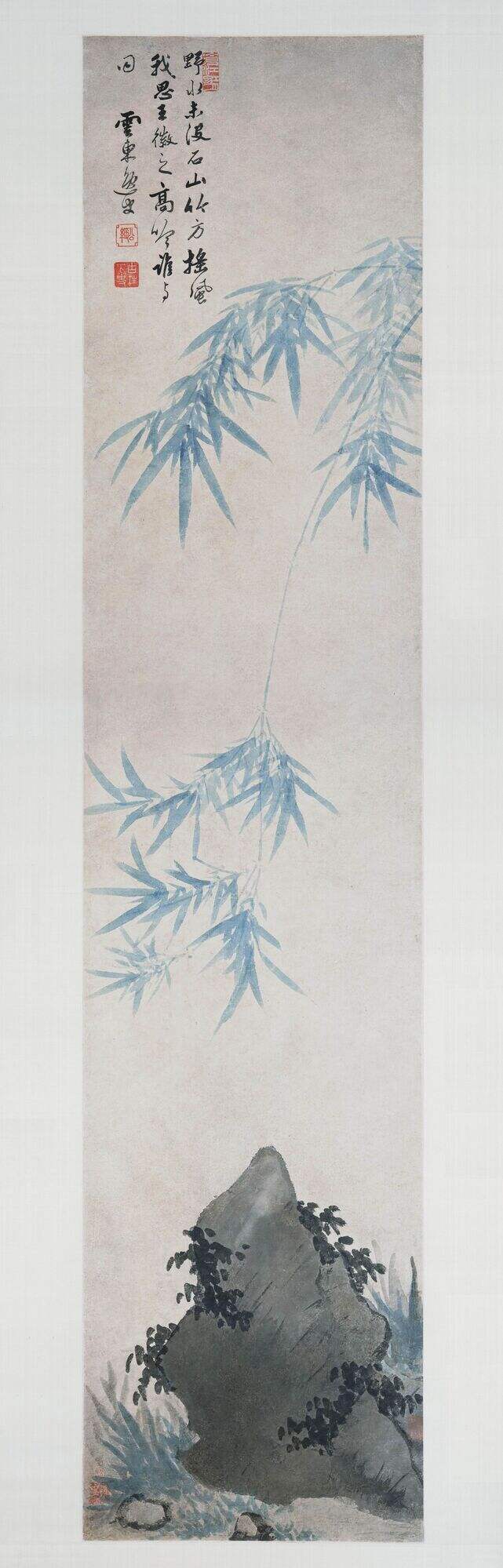 竹石图轴缩略图