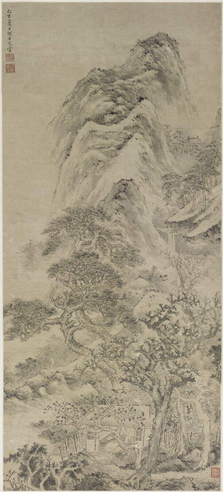 山水轴缩略图