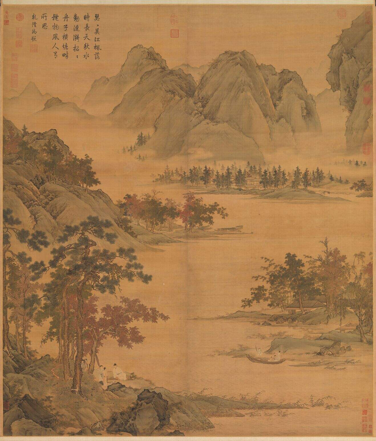 秋江待渡图缩略图