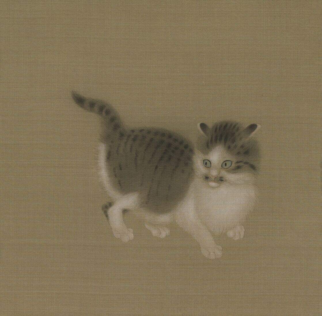 狸奴图宋画临摹缩略图