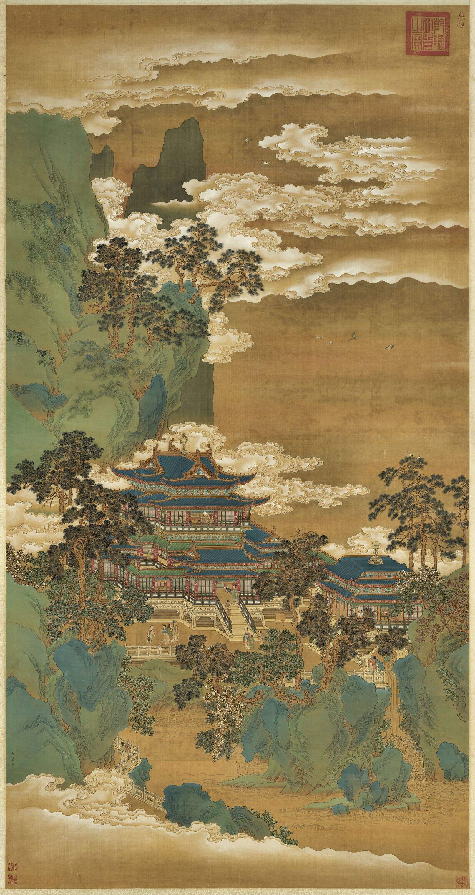 仙山楼阁图缩略图