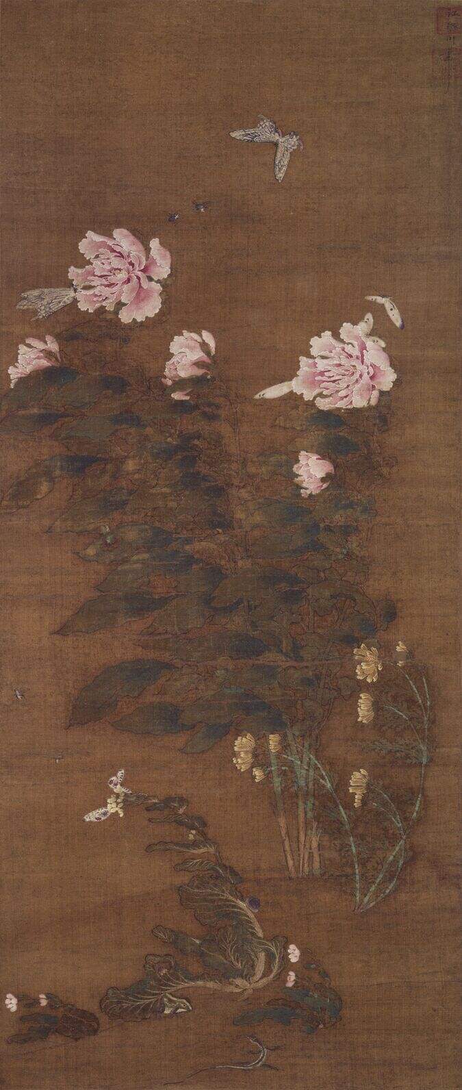 草虫图对幅-右缩略图