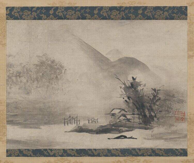 破墨山水图缩略图