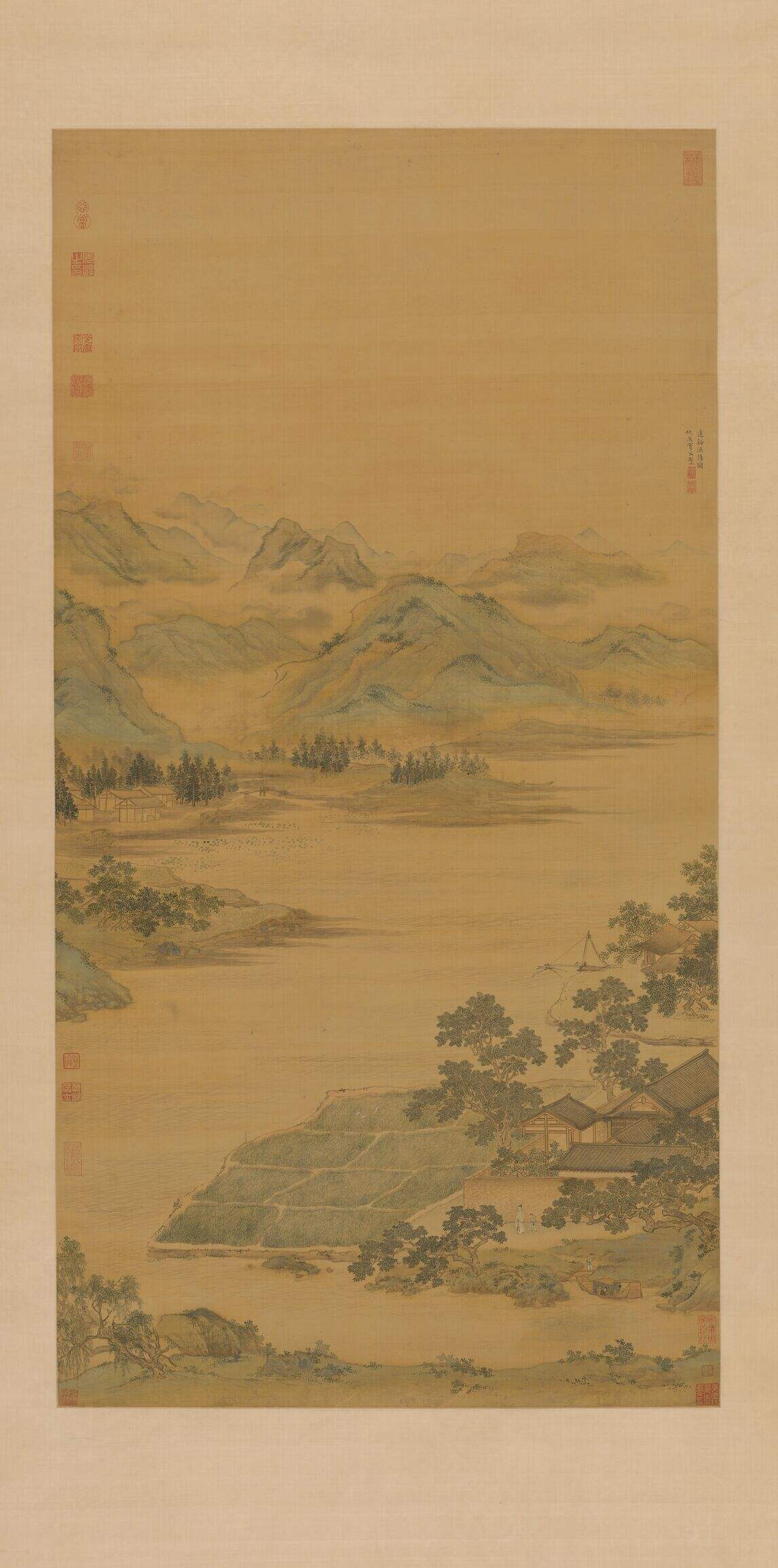 莲溪渔隐图缩略图