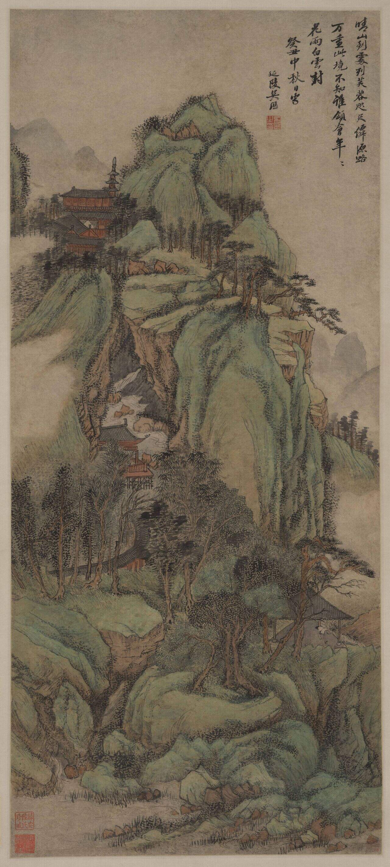 芙蓉仙山图缩略图