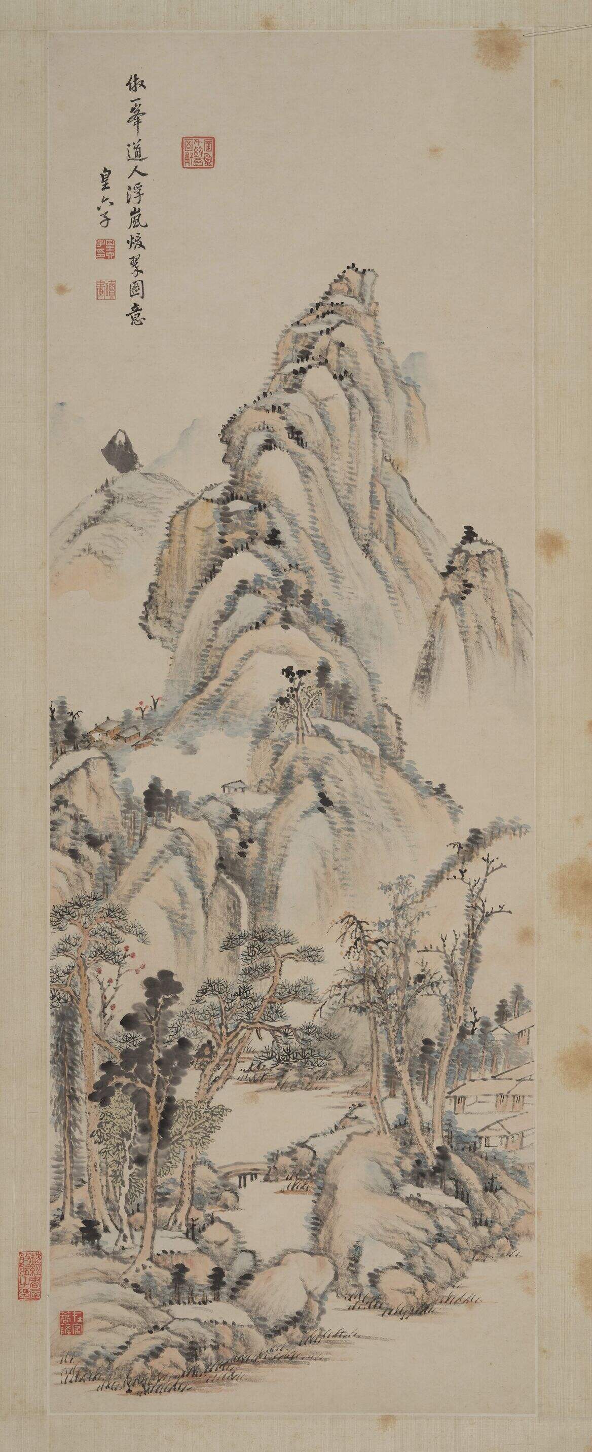 仿大痴山水立轴缩略图