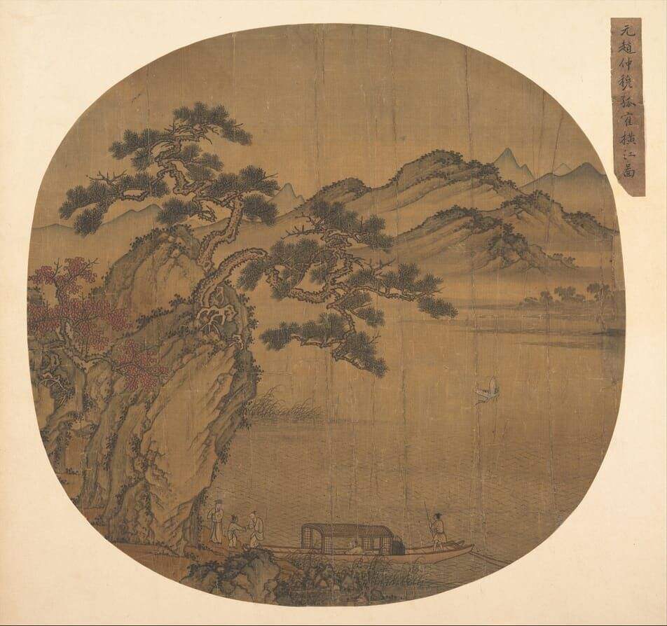 孤鹤横江图缩略图