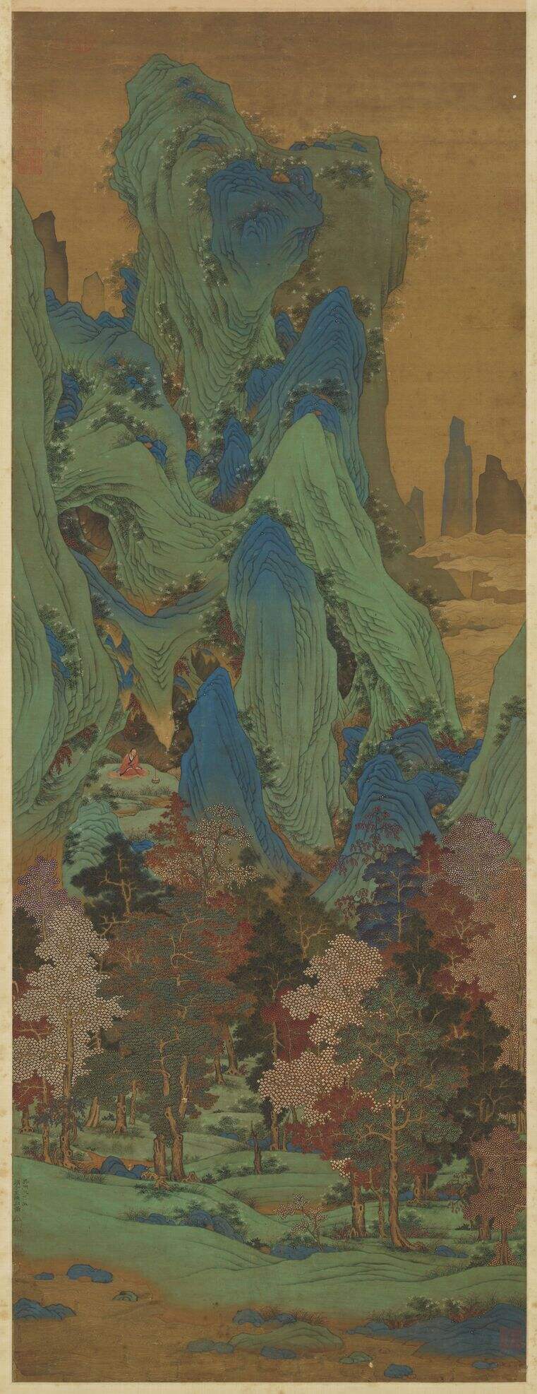仿赵伯驹炼丹图缩略图