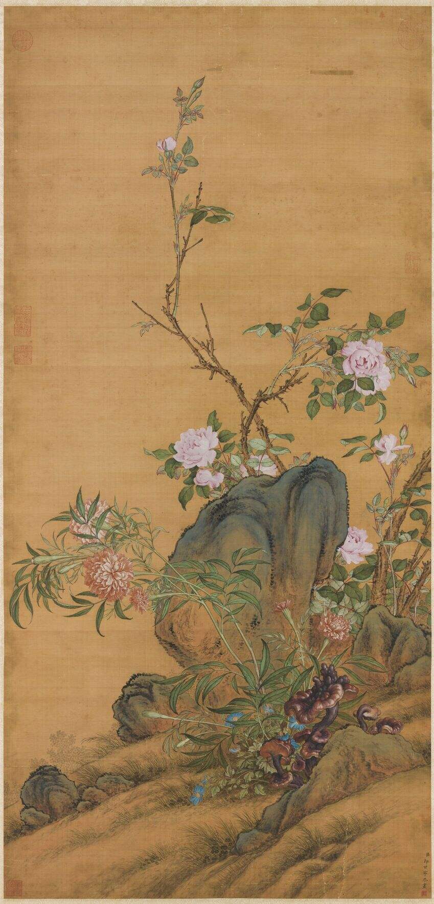 万寿长春图缩略图