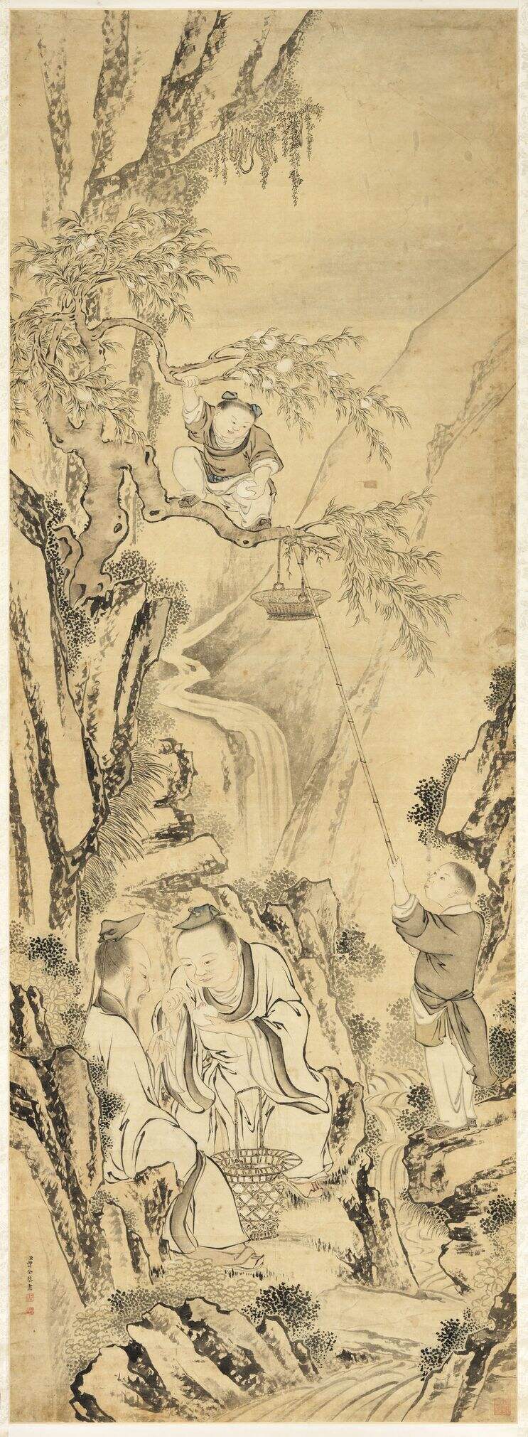 桃实仙人图缩略图