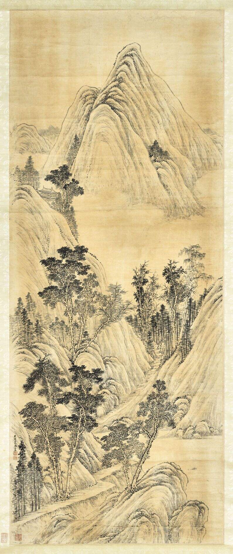 寒山萧寺图缩略图