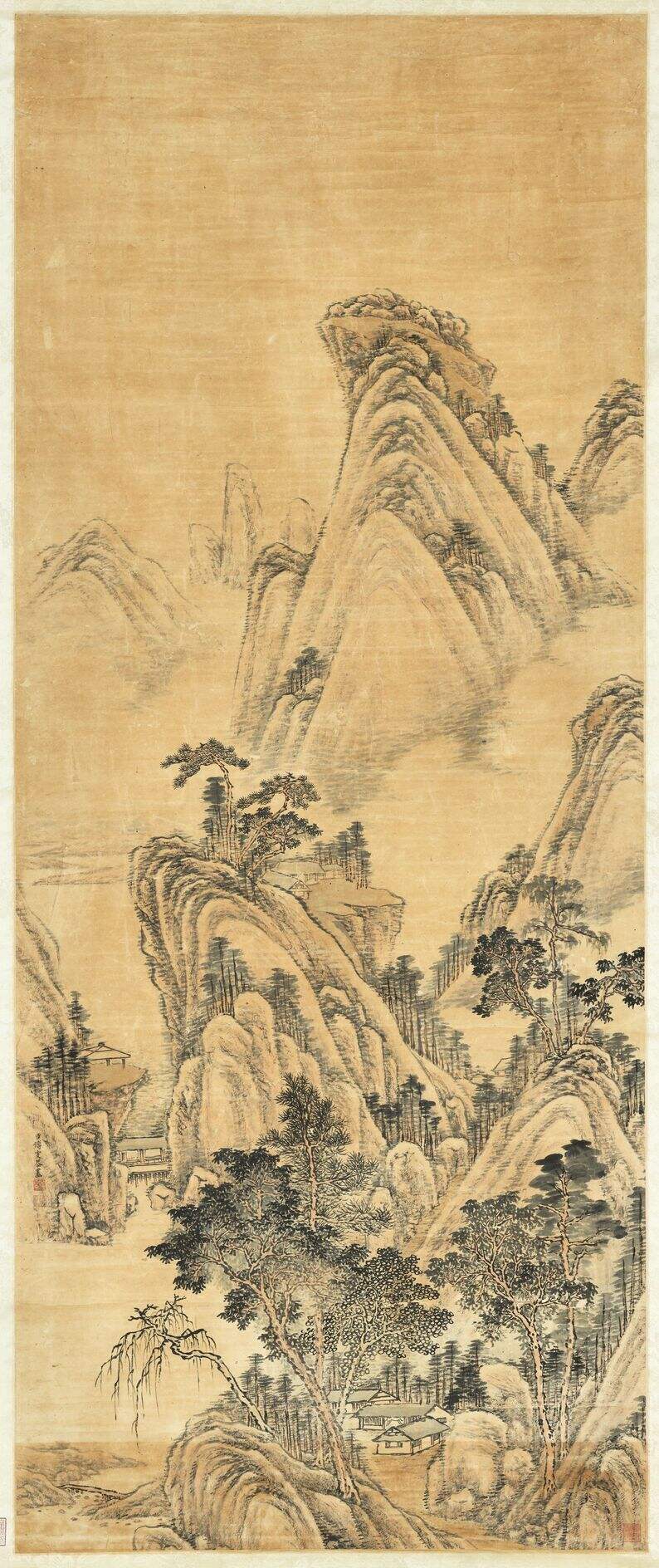 山林逸趣图缩略图