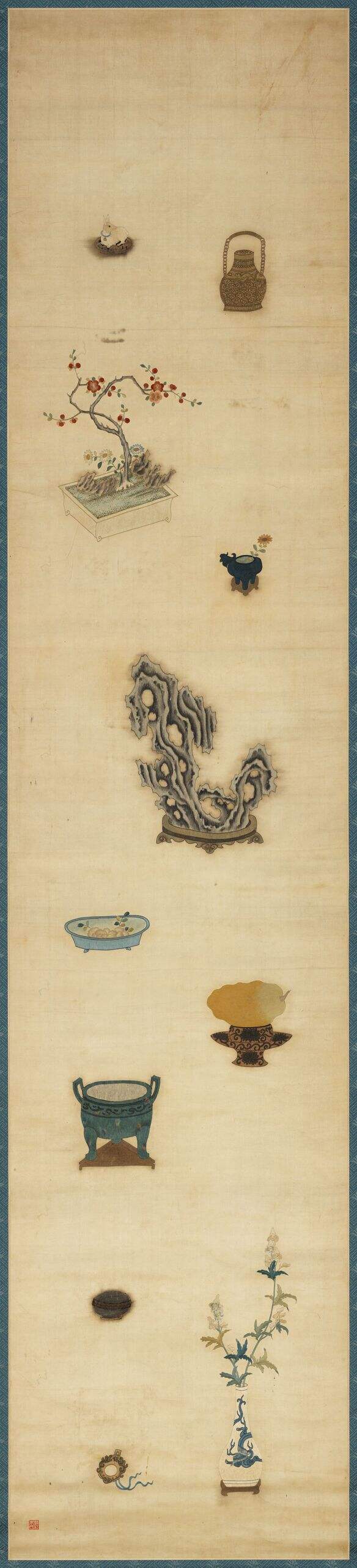 粤绣博古图屏（七）缩略图